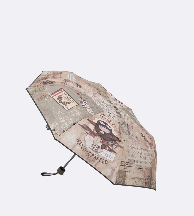 Aviator style manual umbrella
