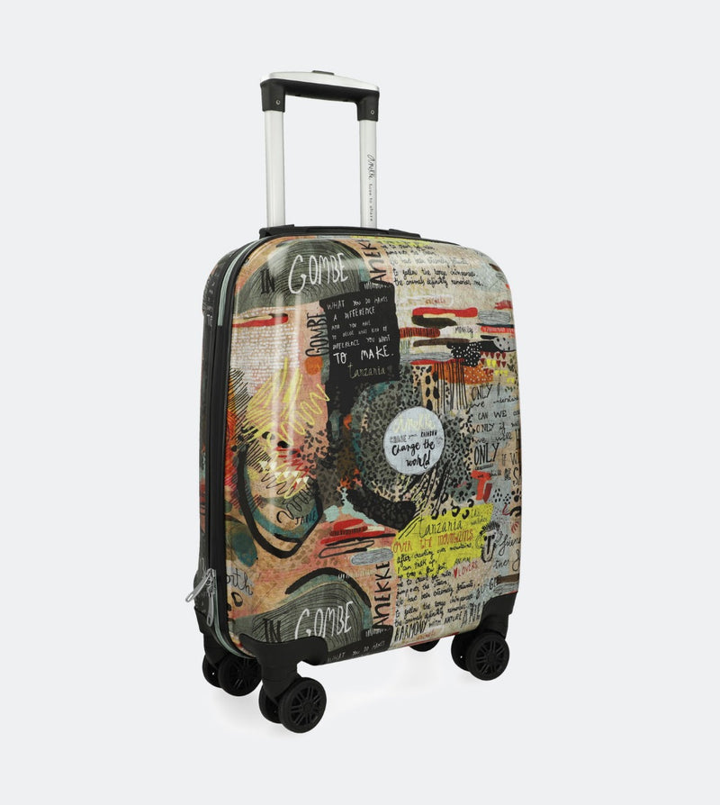 Jungle cabin wheel suitcase