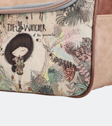 Jungle toiletry bag with handles
