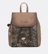 Pretty universe backpack with a flap closure and a printed design