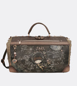 Delightful universe travel bag with a printed design