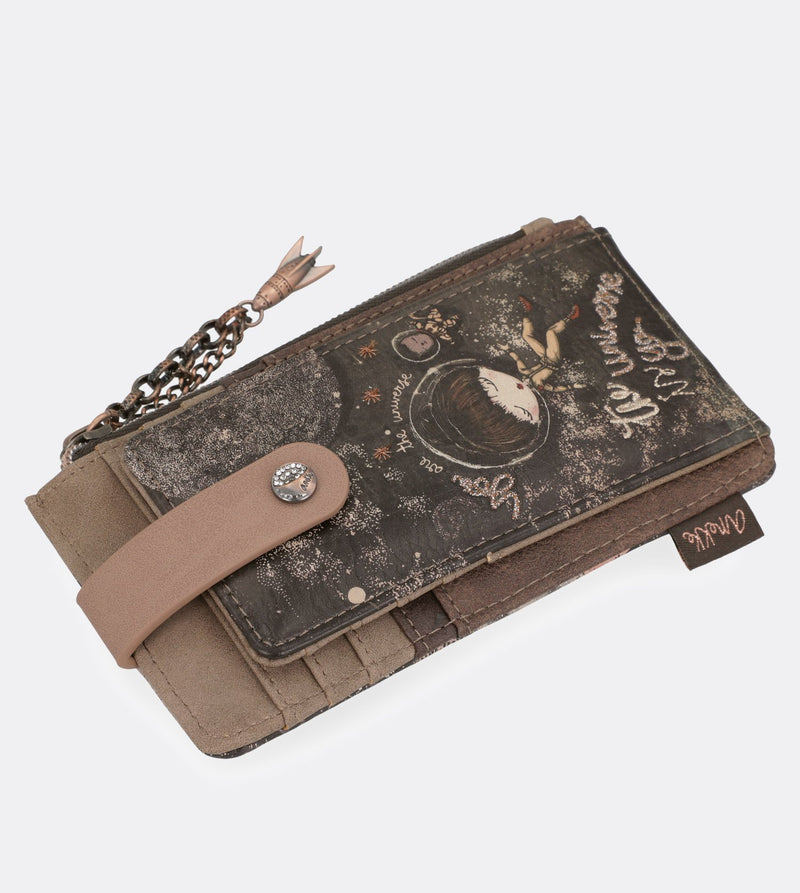 Gorgeous universe wallet with a printed design