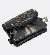 Elegant spirit purse with a flap