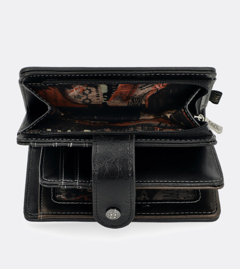 Beautiful spirit embroidered wallet