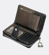 Smart large spirit wallet with studs