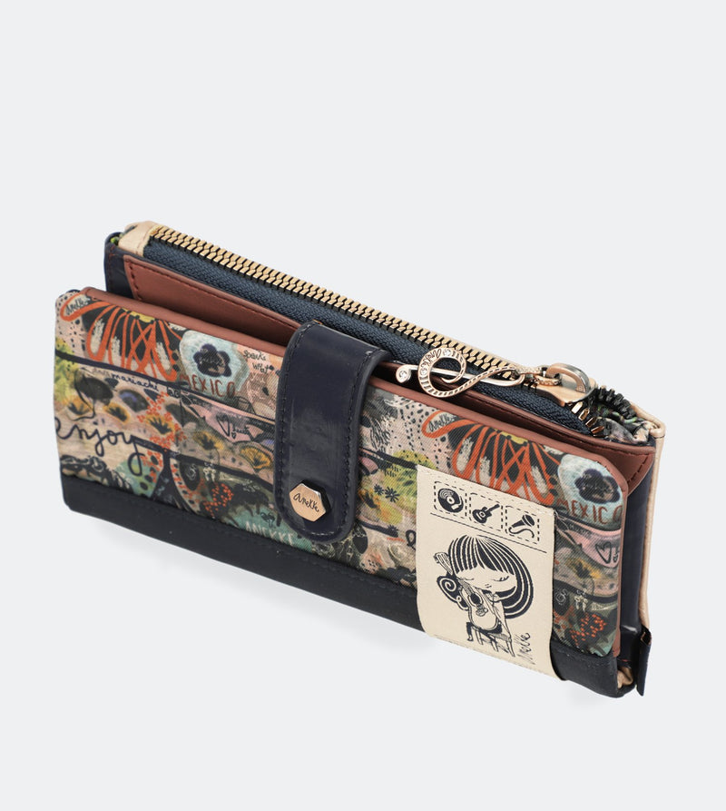 Nature Edition Wallet with a zip