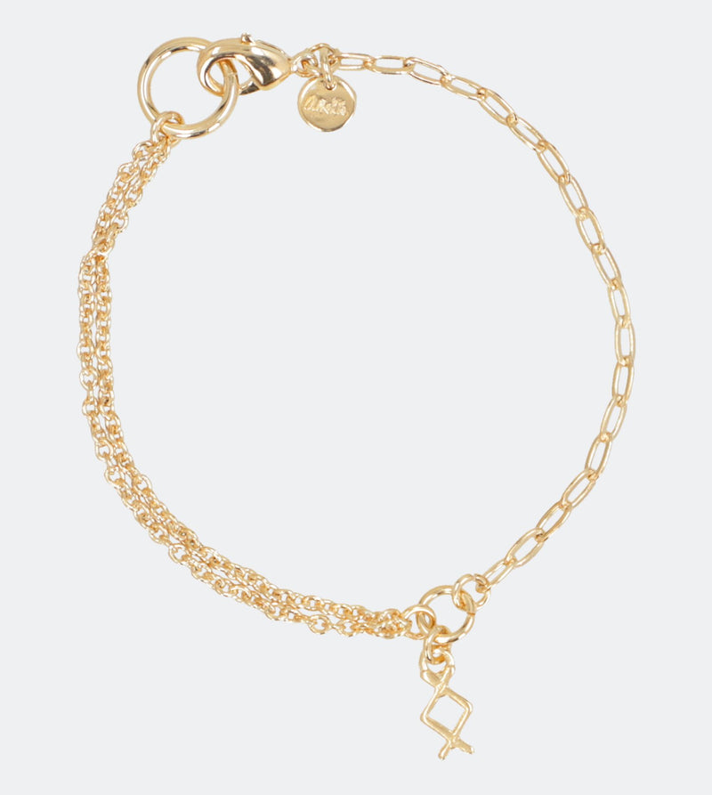 Golden rune bracelet