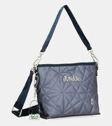 Nature Ocean quilted crossbody bag with two handles