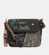 City Moments crossbody bag with a flap