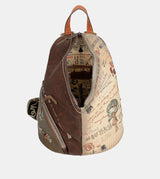 Authenticity teardrop shape backpack
