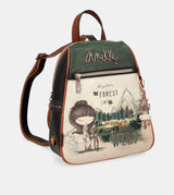The Forest triangular backpack