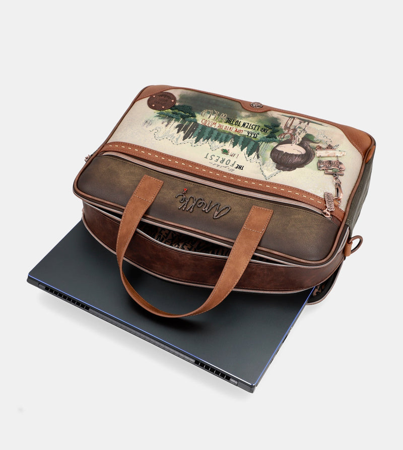 The Forest double compartment document holder