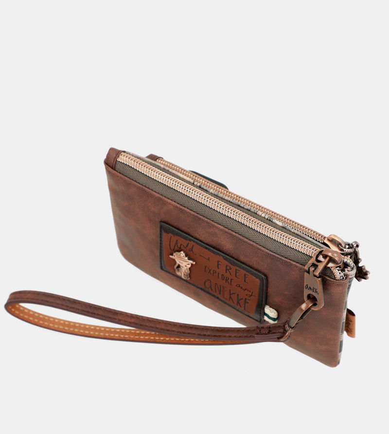 Wild wallet purse with hand strap