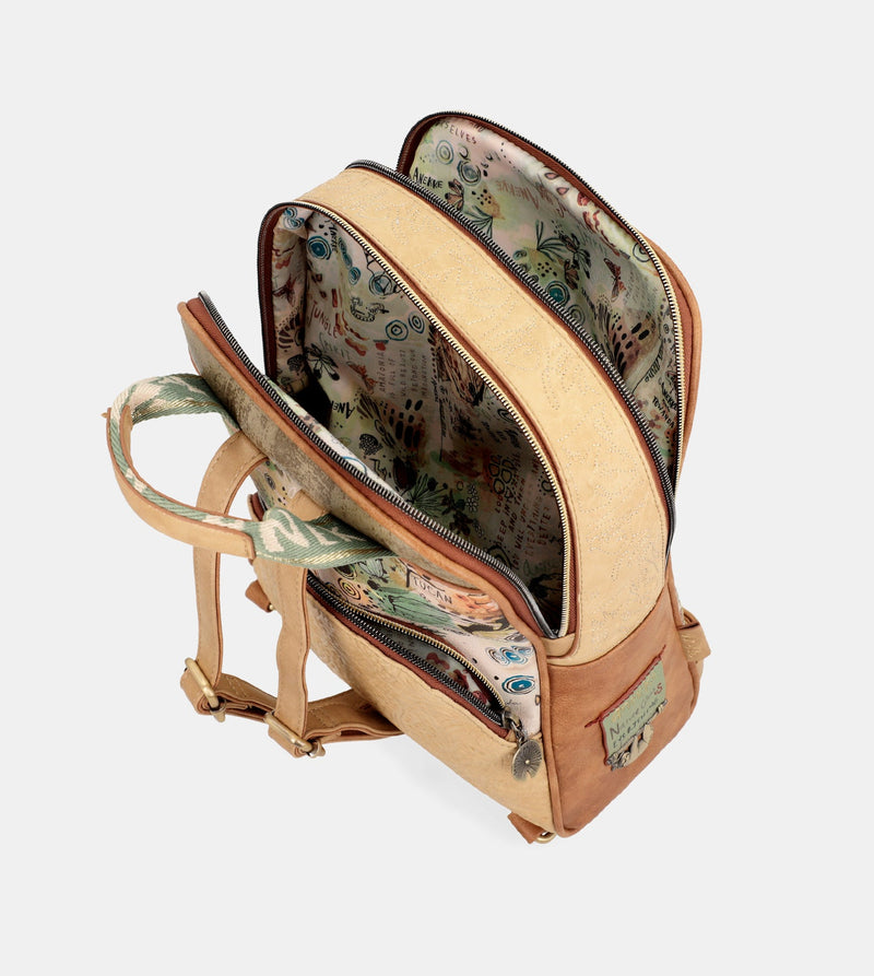 Amazonia double compartment backpack