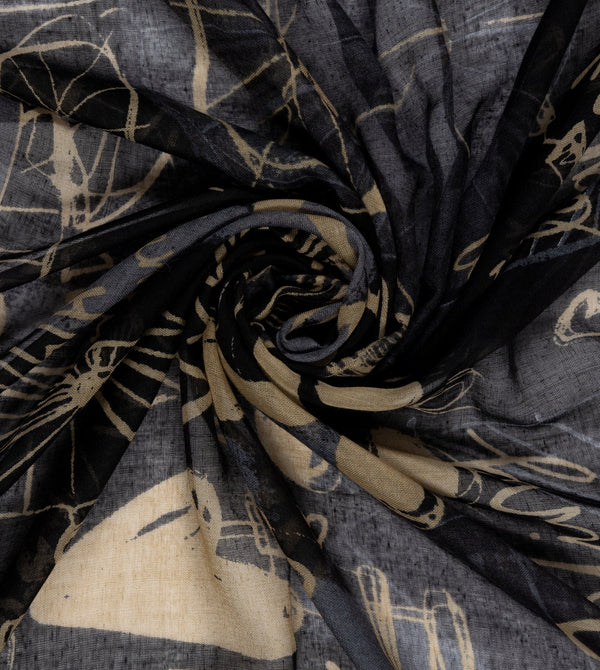 Palette black scarf Anekke