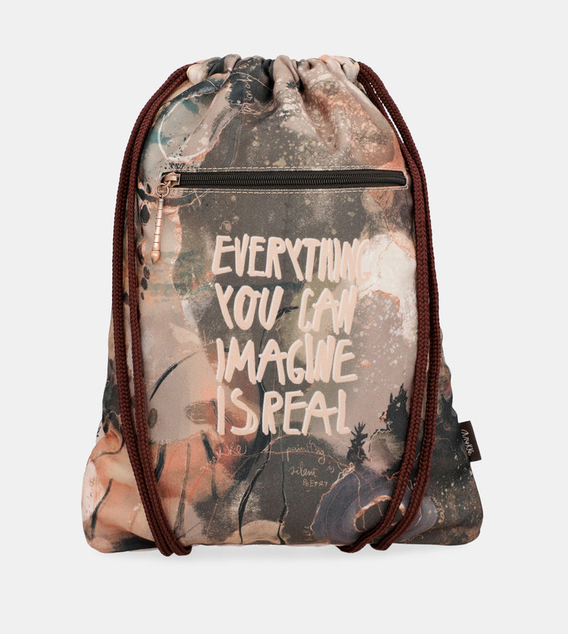 Padded backpack bag