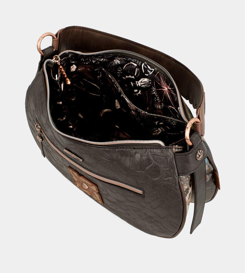 Shōen oval bag with chain