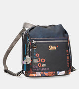 Kyomu shoulder bag convertible into a Kyomu backpack