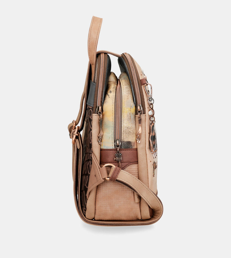Hollywood 3-compartment backpack