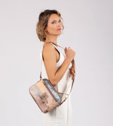 Hollywood double compartment crossbody bag