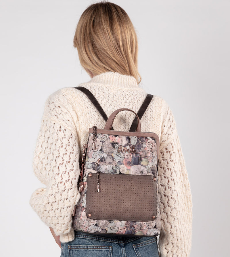 Lovely universe backpack with a printed design