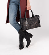 Elegant spirit two handle handbag