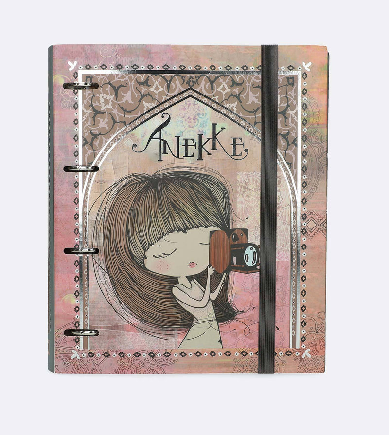 Cute ring binder with refills