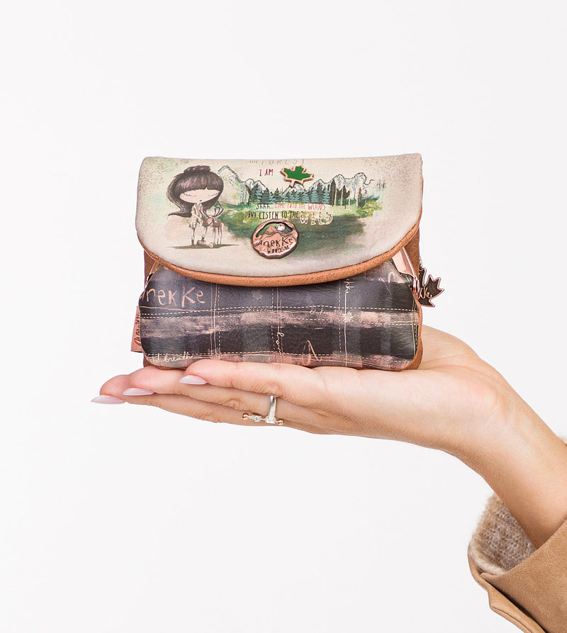 The Forest flap purse