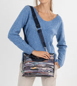 Nature Ocean tote bag with a crossbody strap